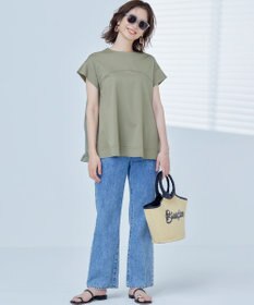 組曲 【WEB限定】コンシャスジャージー チュニックカットソー