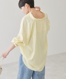 AMERICAN HOLIC サラックールバックタックシャツ