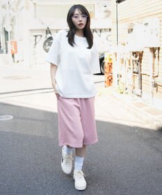 WEGO 【ユニセックス着用ITEM/MLサイズ展開】ワッフルヘンリーネックT（SS）