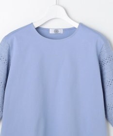 J.PRESS LADIES S スムースジャージー 刺繍 カットソー