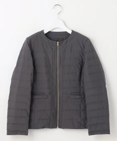 自由区 【カタログ掲載】ライトダウンリバーシブルノーカラー ジャケット