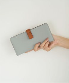 Atelier nuu 日本製 本革 バイカラーnoble スマートロングウォレット