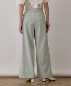 GRACE CONTINENTAL ストレッチワイドパンツ