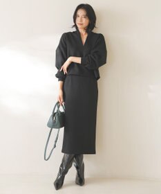 UNFILO 【野呂佳代さん着用】BEAUTY FORM JERSEY Iラインスカート