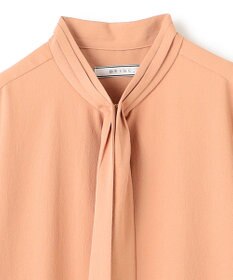 BEIGE， 【WEB限定・洗える】MIRABEAU / 2WAYストレッチボウタイブラウス