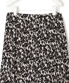 ICB 【洗える】シルエットフラワープリント マーメイドスカート