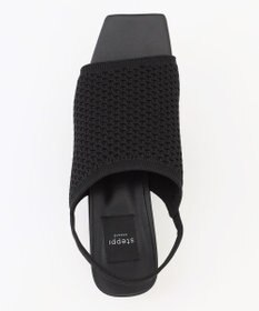 一部店舗限定 / 洗える】ストーン ヒールサンダル / steppi