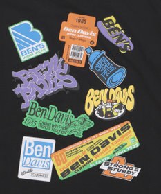 WEGO 【ユニセックス着用ITEM/SMLサイズ展開】別注BENDAVISクールタッチグラフィックT（SS）