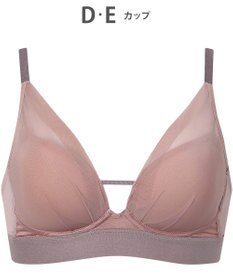 WACOAL ノンワイヤーブラ 【重力ケアブラ】 バストを重力から守る まる胸をキープ サイドのラインすっきり Gカップまで対応 大きいサイズ レディース BXB114 /ワコール