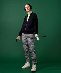 23区GOLF 【WOMEN】ノルディック柄 キルトパンツ