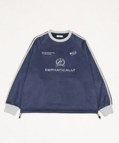 WEGO 【ユニセックス着用ITEM】フェイクスウェードゲームプルオーバー