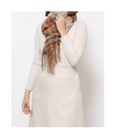 UNBILLION カシュネ cache nez / ウールチェックストール