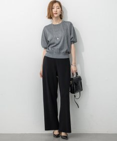23区 S 【VERY9月号掲載/洗える/吊り干しOK】ヴィスコースストレッチ ワイド パンツ