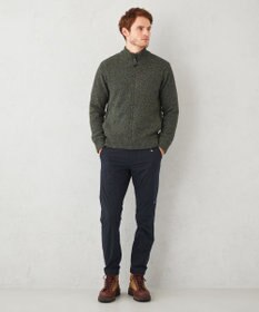 JOSEPH ABBOUD MOUNTAIN 【UNISEX】総裏フルZIP ニットブルゾン