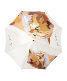 MOONBAT PAUL&JOE ACCESSOIRES(ポール＆ジョー アクセソワ) 長傘 ピクセルヌネット 一枚張り