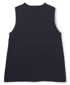 UNFILO 【セレモニー】BEAUTY FORM KNIT ZIPジレ