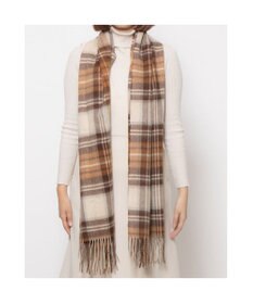 UNBILLION カシュネ cache nez / ウールチェックストール