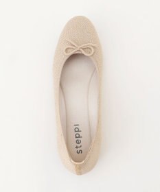 steppi 【洗える/撥水】ラウンド バレエ パンプス