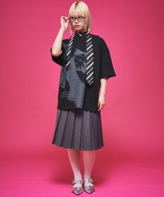 WEGO 【ユニセックス着用ITEM】ラインストーングラフィックT（SS）