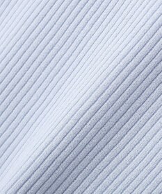 YECCA VECCA 袖口シアーリブニット