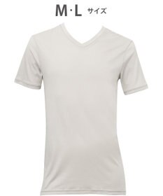 WACOAL MEN WACOAL MEN あったかインナー Vネック 3分袖 綿100％ 保温性 やわらかさが続く 静電気が起こりにくい 毛玉になりにくい 後裾長め設計 インナー メンズ WL5102 /ワコールメン