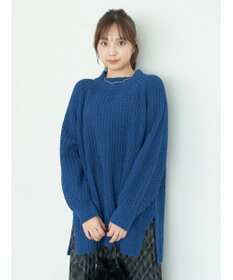 earth music&ecology マットモール片畦チュニック