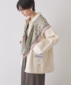 AMERICAN HOLIC ペイントデニムカバーオールジャケット