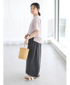 CRAFT STANDARD BOUTIQUE 【キナリノ別注】リネンレーヨンワイドパンツ