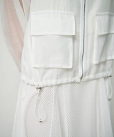 GRACE CONTINENTAL シアードレープブルゾン