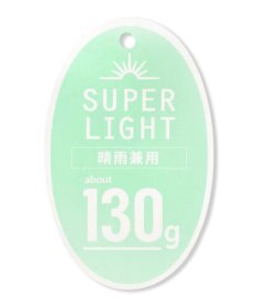 TOCCA 【晴雨兼用・UVカット率(紫外線遮蔽率)99.9%以上・遮光率99.9%以上・防水】CHECKER RIBBON LIGHT UMBRELLA 超軽量折り畳み傘