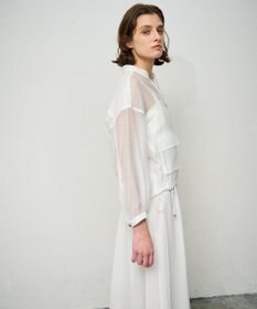 GRACE CONTINENTAL シアードレープブルゾン