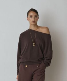 GRACE CONTINENTAL アシメテレコカットトップ