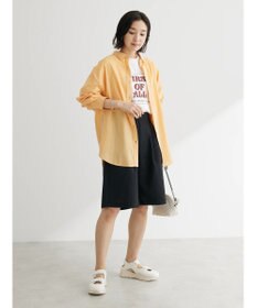 Green Parks 綿麻混ハーフパンツ