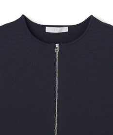 UNFILO 【セレモニー】BEAUTY FORM KNIT ZIPジレ