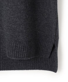 23区 S 【洗える】ウールカシミヤ コンビカラー オフタートル ニット