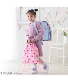 Mother garden マザーガーデン 野いちご お着替え巾着 《いちご柄》