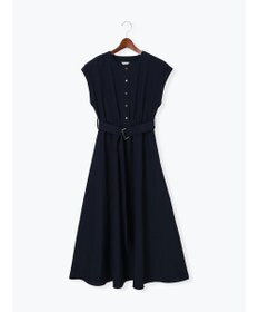 Te chichi リネンライクウエストマークワンピース