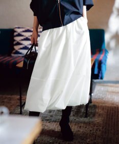 UNFILO 【撥水/軽量/ストレッチ】MOVE TEX バルーンスカート