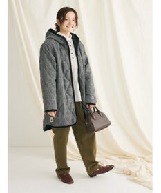 CRAFT STANDARD BOUTIQUE 綿ピーチ綺麗シルエットパンツ