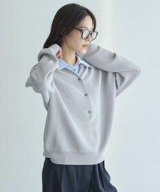 YECCA VECCA 2wayレイヤード風ポロニット