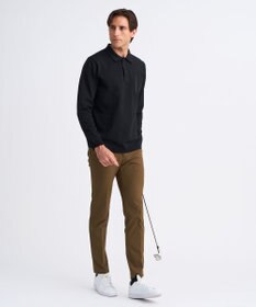 23区GOLF 【MEN】長袖ニットポロシャツ ホールガーメント