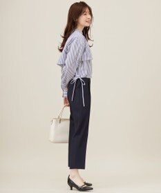 ANY SIS 【UVカット・接触冷感・速乾】クロップトヨークハオリ シャツ