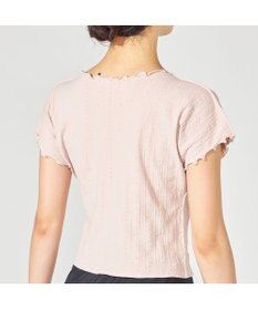 Chacott 【ノーソーイングニット】メロウコンパクトニットTシャツ