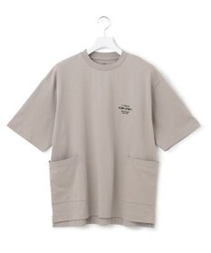 J.PRESS YORK STREET 【UNISEX】ワンポイント腰ポケットTシャツ