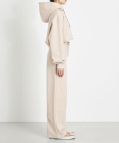 NAVE 【Nave  洗える】裏毛 クロップドパーカー