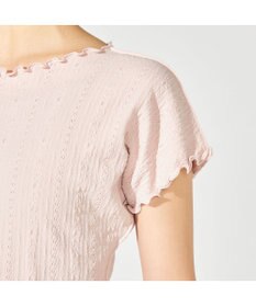 Chacott 【ノーソーイングニット】メロウコンパクトニットTシャツ