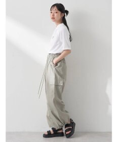 earth music&ecology スポーティー刺繍ロゴＴ