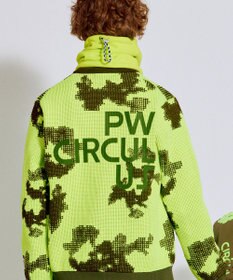 PW CIRCULUS 【MEN】Spark dot camouflage 軽量ニット ゴルフ