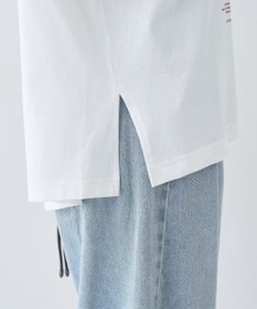 earth music&ecology 【接触冷感】アソートプリントレギュラースリットＴｅｅ