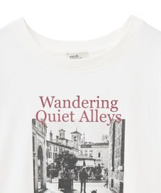 earth music&ecology 【接触冷感】アソートプリントレギュラースリットＴｅｅ